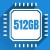 512GB  + UGX1,250,000 