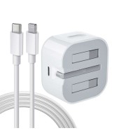 USB-C Power Adapter With Type C to lightning Cable - iPhone Charger
