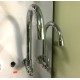 Centamily Chrome Wall Mounted Faucet, Tap