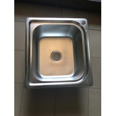 Centamily Single Bowl Kitchen Sink - Stainless Steel 