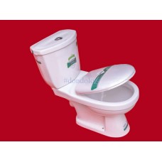 Complete Ceramic Toilet Seat Set P-type