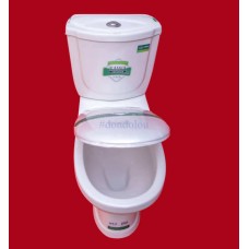 Complete Ceramic Toilet Set P-type