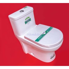Complete Unit Ceramic Toilet Seat Set P-type