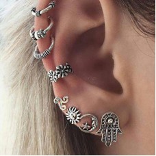 Silver Earrings Set for Women