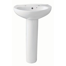 Pedestal Basins Top Anchor ( full set ) plain white
