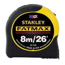 Stanley 8m/26 ft FATMAX® Tape Measure