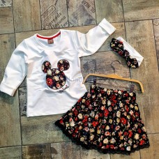 Girls Yummy Floral 3 Pieces 4-12 years